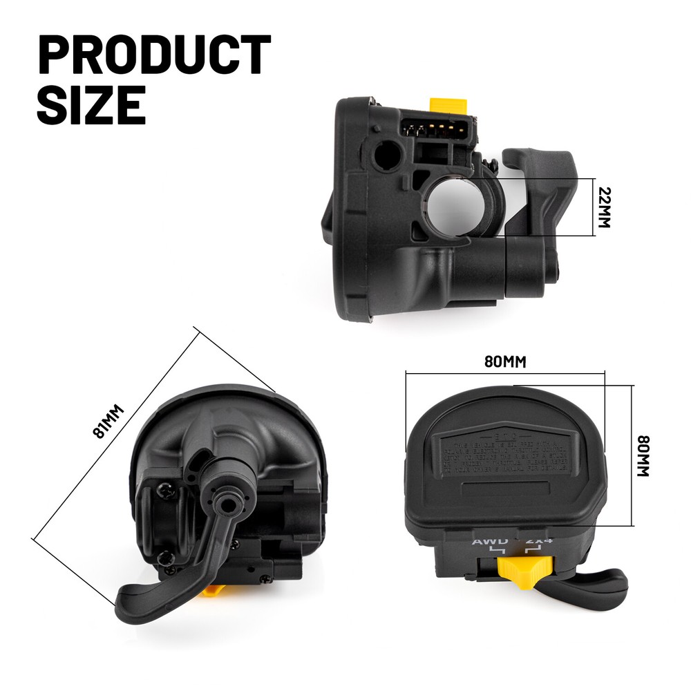 Thumb Throttle Control Lever Switch Assembly For Polaris Scrambler 500 1999-2012