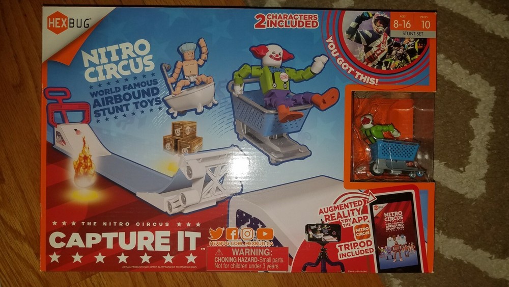 NEW! HEXBUG Nitro Circus Capture It!