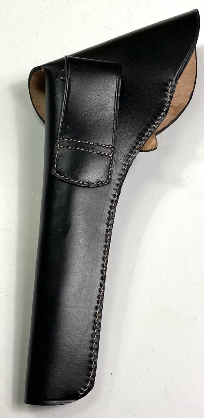 CIVIL WAR CS CONFEDERATE M1858 REVOLVER PISTOL LEATHER HOLSTER- "CS STAMPED"