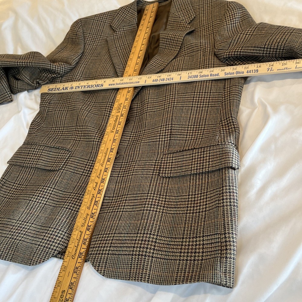 Chaps Ralph Lauren 42R Brown 2 Button Jacket Blazer
