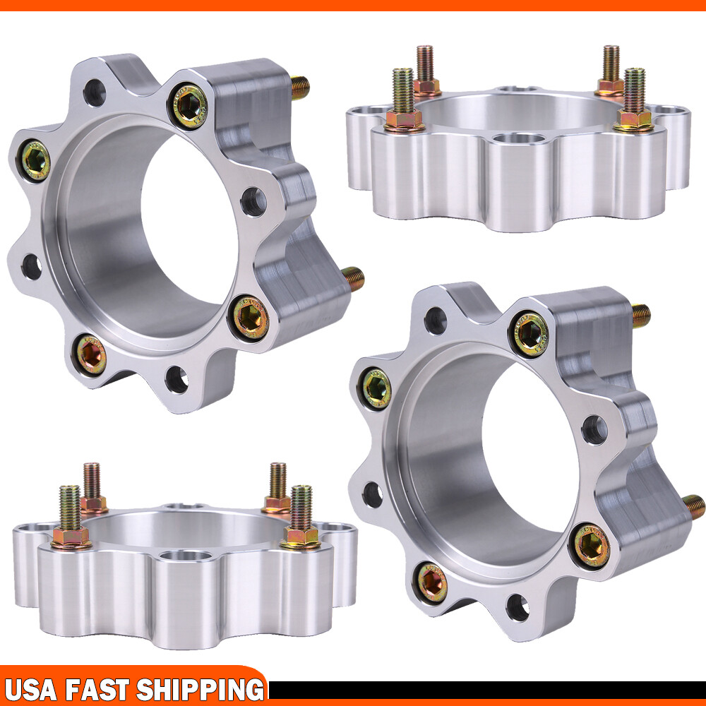 1.5" 2" (3" 4") Complete Wheel Spacers Front Rear Pair For Yamaha Raptor 700 660