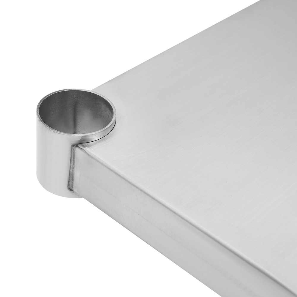 100kg Stainless Steel Table Adjustable Lower Shelf Under Shelf For Work Tables