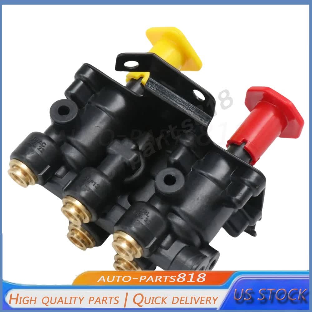 Fit Volvo VNL Dash Valve Dual Park Brake With 5 Ports 24340522 21315044 K035691