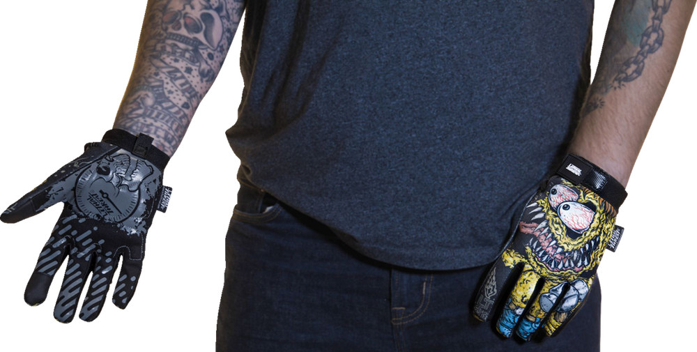LETHAL THREAT Grease Monster Gloves Black Medium GL15022M