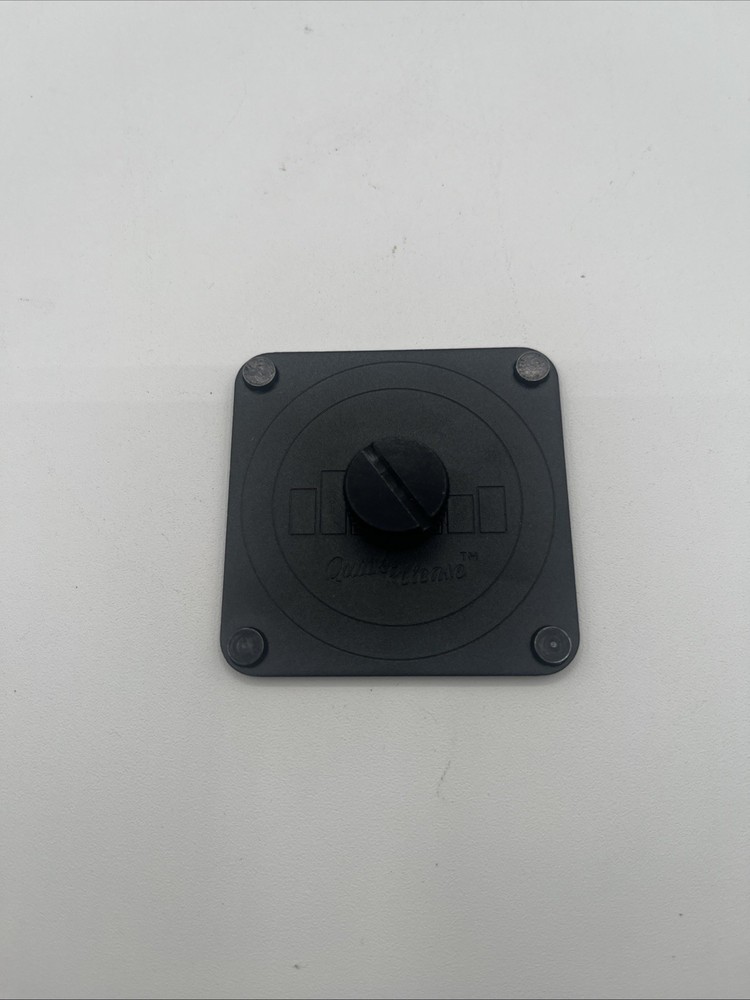 Quick Release Pedal Plate - hook and loop closure