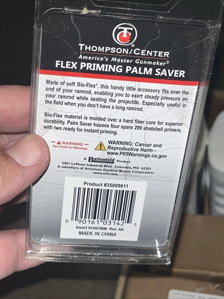 Thompson Center T/C Flex Priming Palm Saver No. 9611