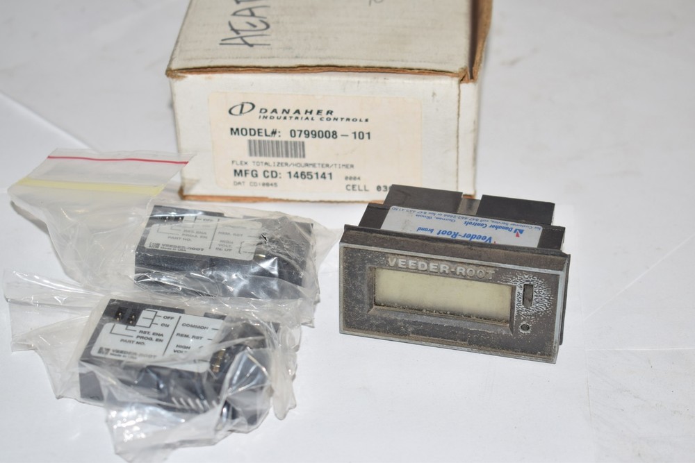 Danaher 0799008-101 FLEX TOTALIZER HOURMETER Timer