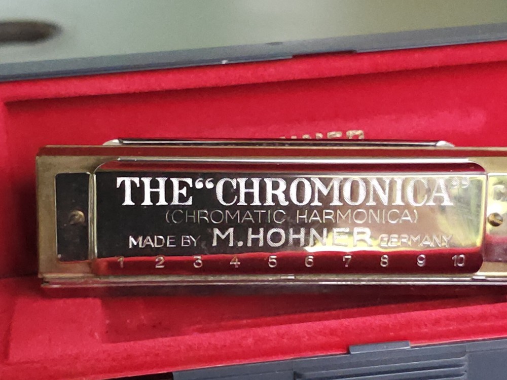 M.HOHNER 260 C CHROMATIC HARMONICA MADE IN GERMANY ORIGINAL CASE Nice!
