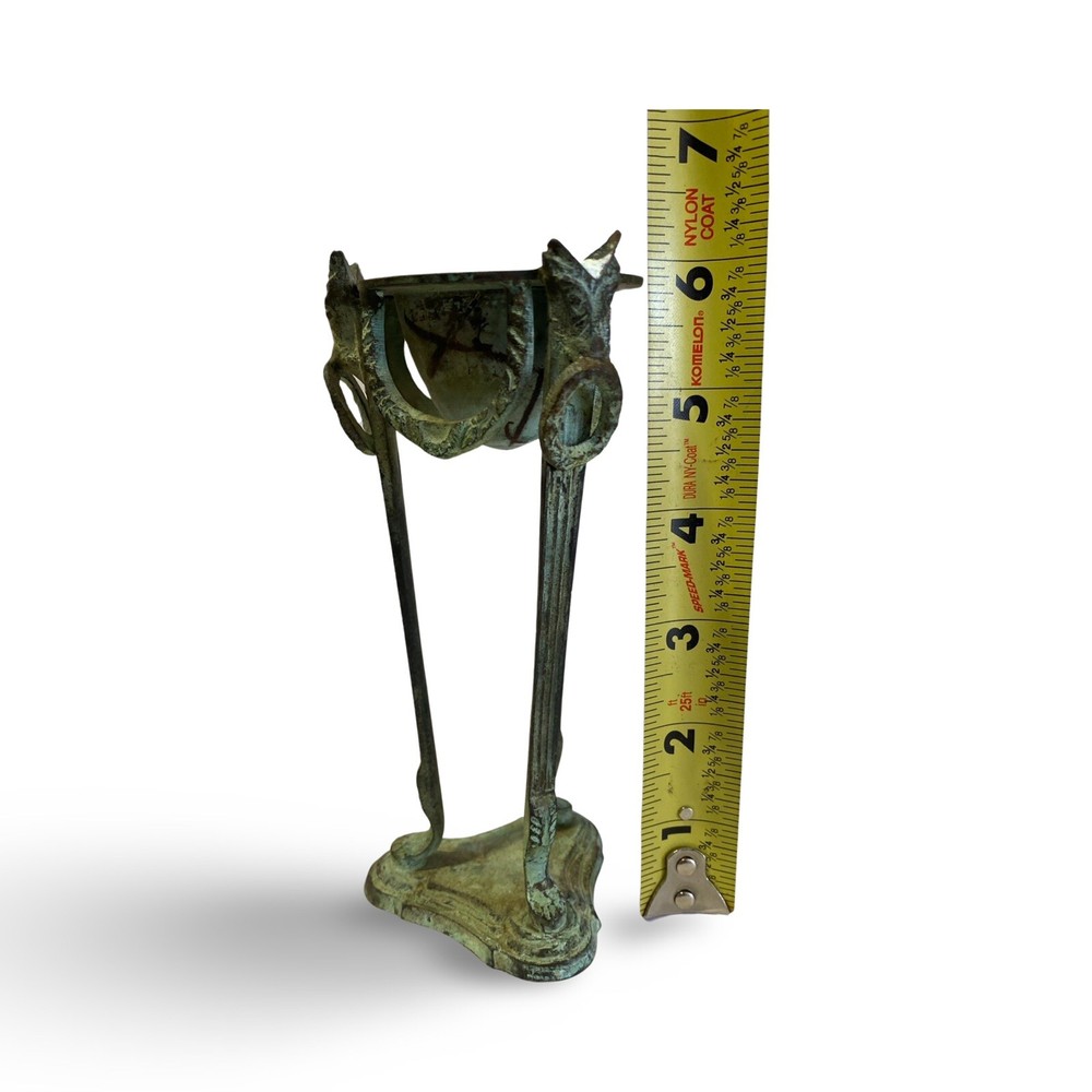 Bronze Antique Italian Incense Holder