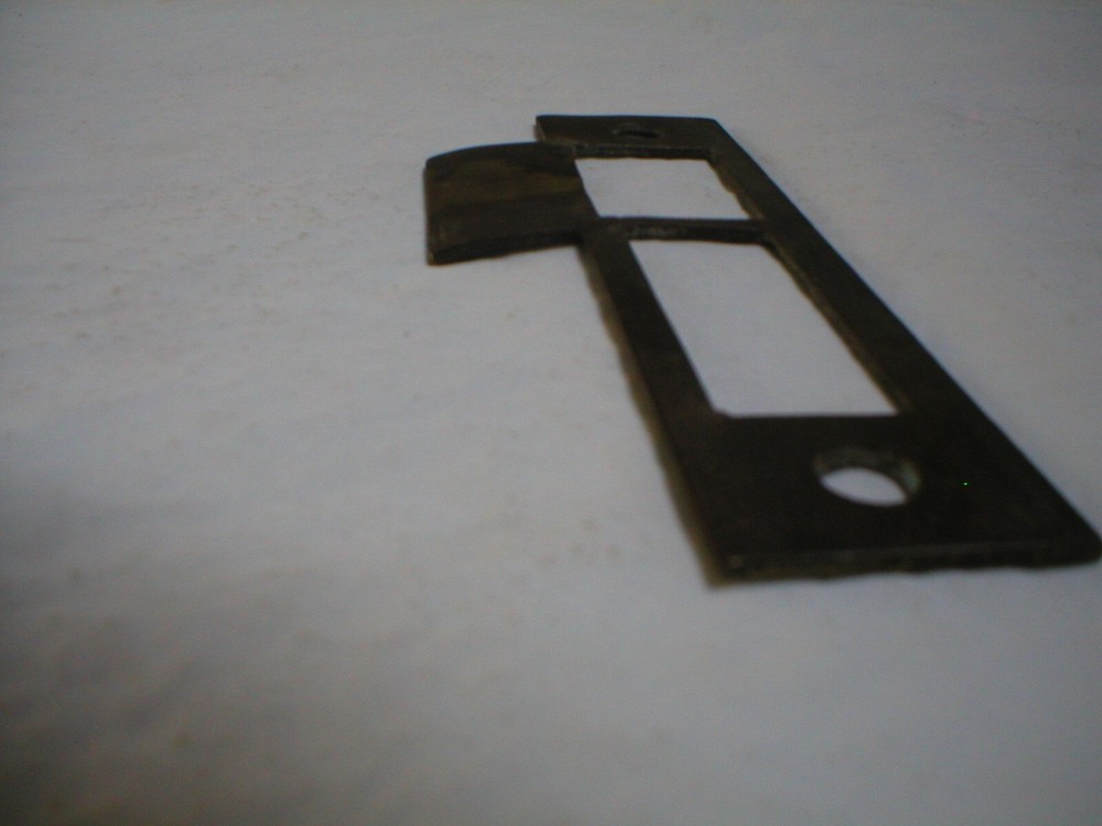 Antique Large Solid Brass Striker Plate