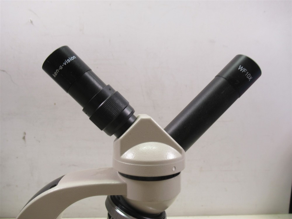 Ken-a-Vision T-1202C Cordless Compound Microscope Dual Opposing Head