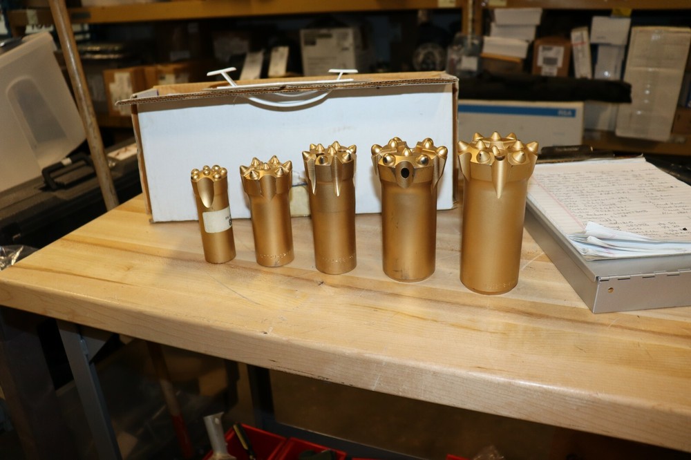 Mitsubishi Rock drill bits, Impact sockets, Various Sizes, Model 4029644 E6C