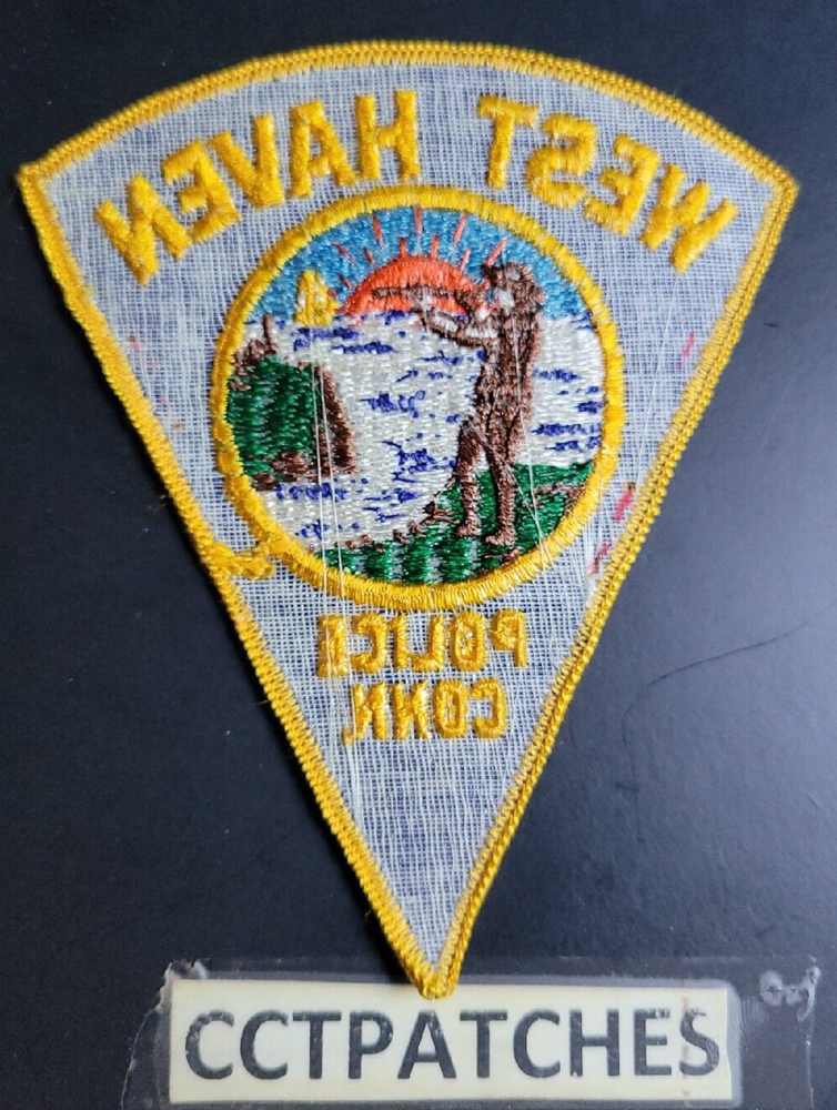 WEST HAVEN, CONNECTICUT POLICE SHOULDER PATCH CT