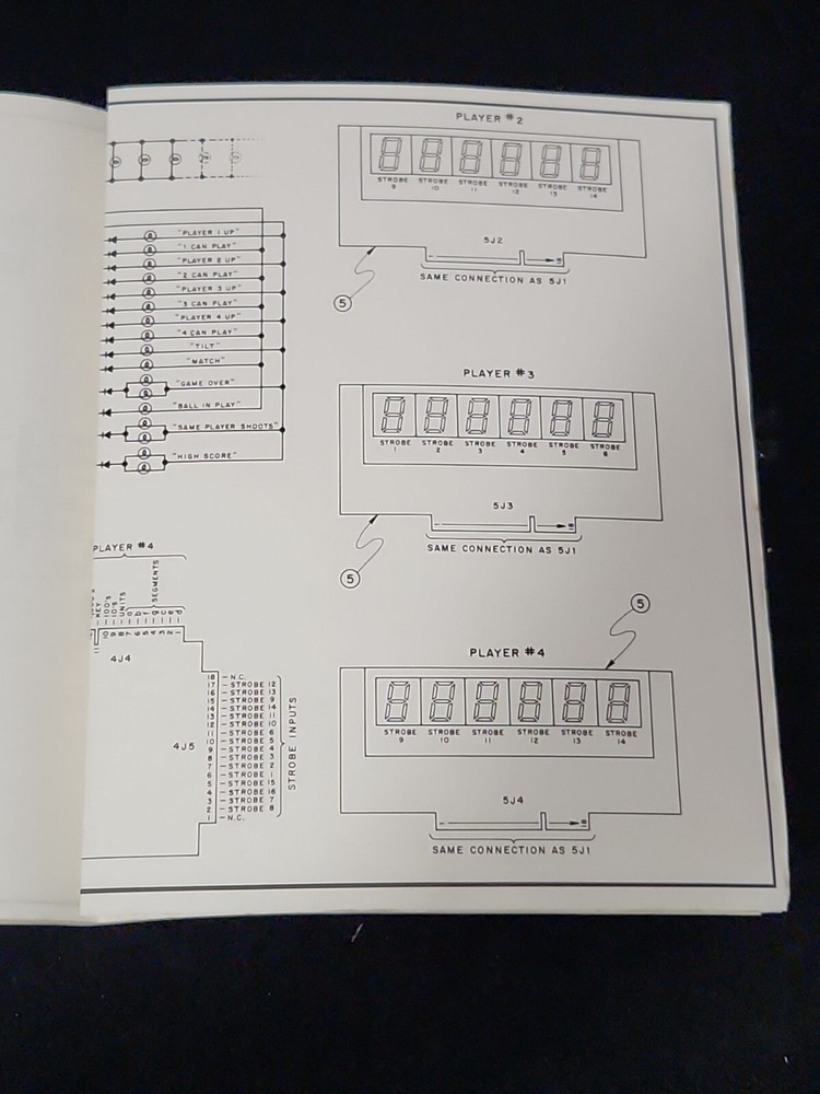 Lucky Seven Solid State Pinball Manual Instructions Operations Williams 1978