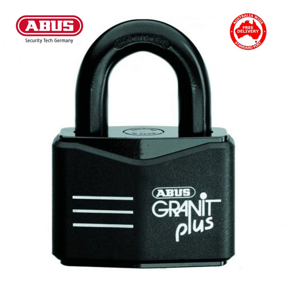 ABUS GRANIT Padlock- 37RK70 High Security Padlocks-X Plus -Free Post.