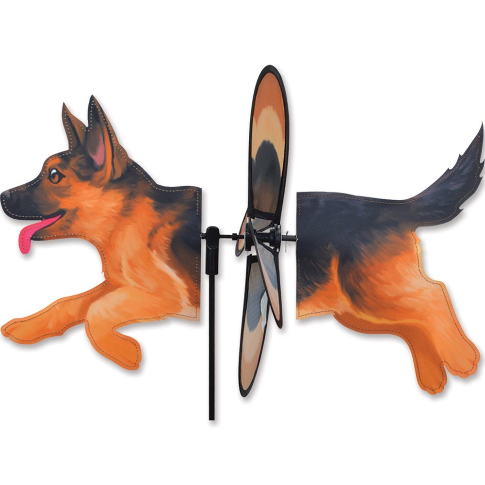 German Shepherd Garden Wind Spinners