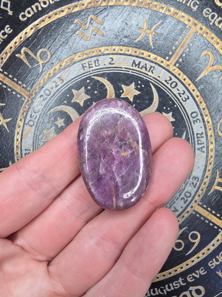 Ruby Extra Small Palmstone *sale* Uv Reactive