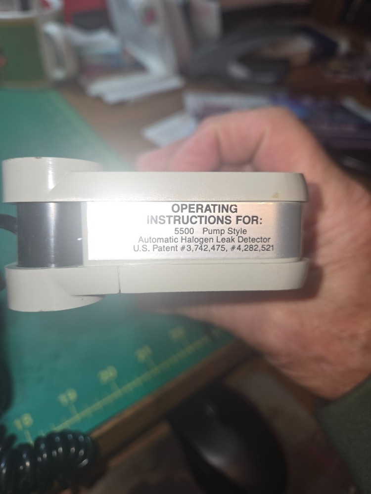 tif 5500 halogen leak detector