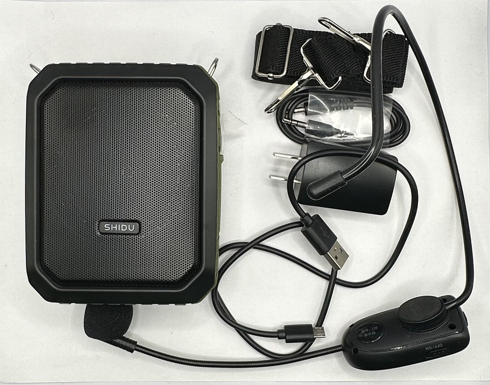 18W Wireless, Bluetooth, Water Resistant,Voice Amplifier Portable Headset Micro.