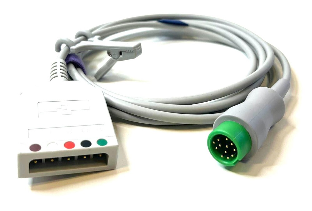 Mindray 001030427 Compatible ECG Trunk Cable 3/5 Leads - Same Day Shipping