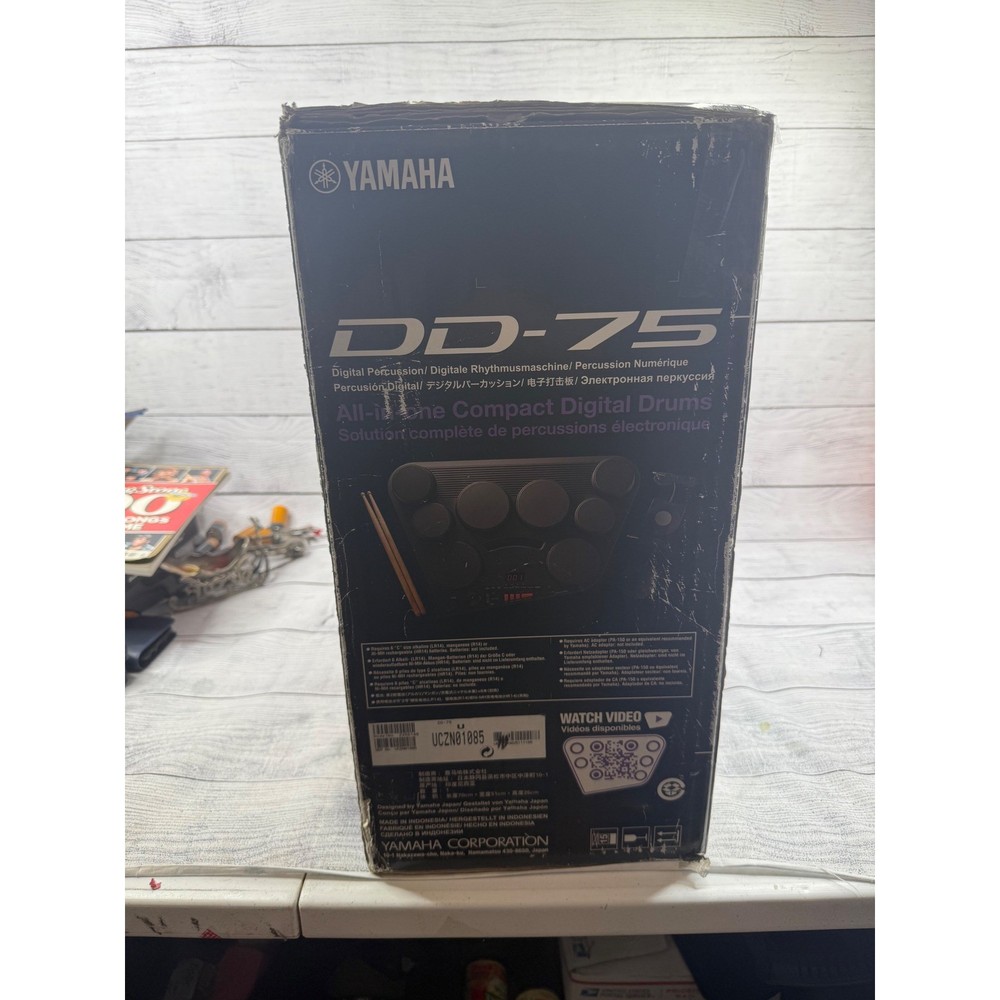 Yamaha DD75 Digital Percussion Drum Set with Sticks