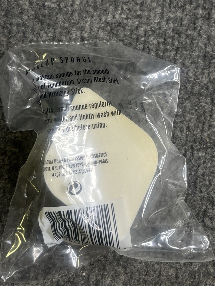 BOBBI BROWN Makeup Brush Sponge Applicator Full Coverage (10) Sealed