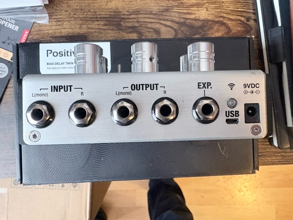 Positive Grid BIAS Delay Twin 2 Button Customizable Pedal