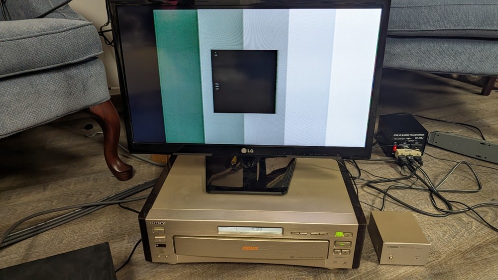 Panasonic TU-AHD100 Hi-vision MUSE Decoder For Laserdisc