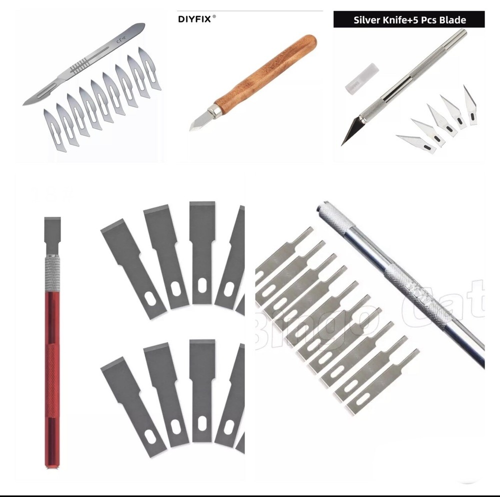 Knife For iPhone Broken Glass LCD SCREEN BACK Rear Camera Replace Repair Removal