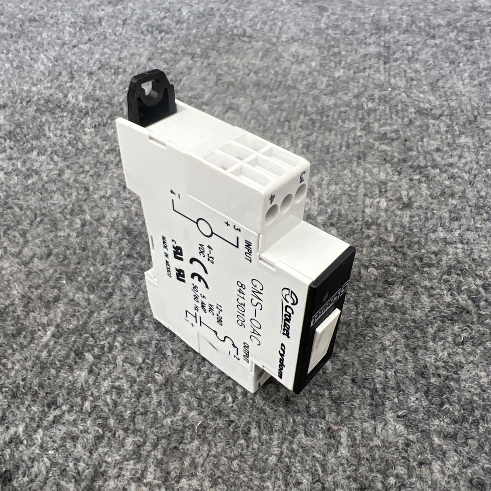 Crouzet GMS-OAC Relay Module 4-32VDC Input, 12-280VAC Output, 5A, Display LED