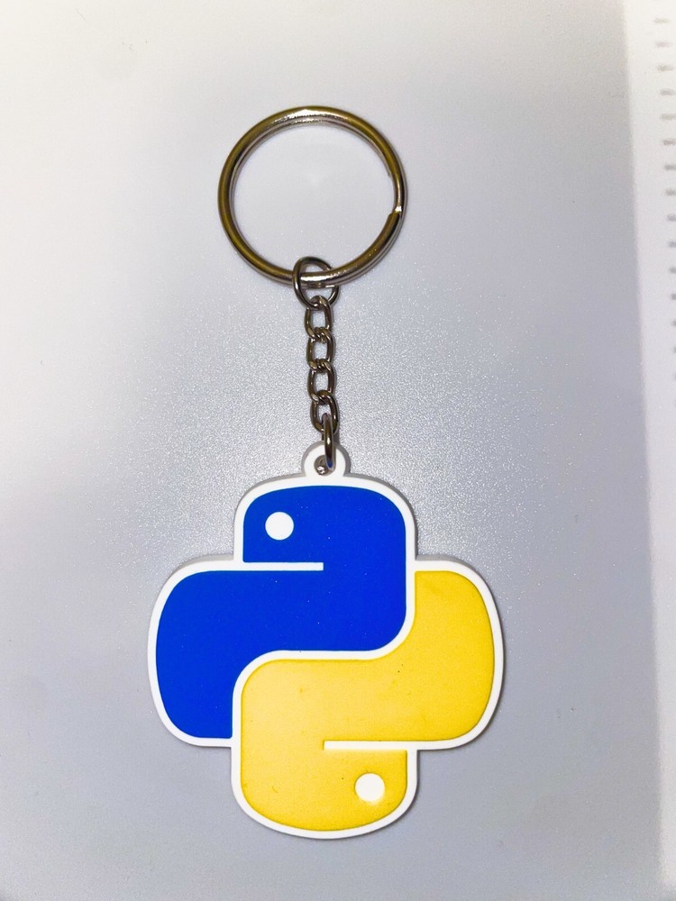 Programming Language Mascot PVC Keychains Great Gift for Software Developers
