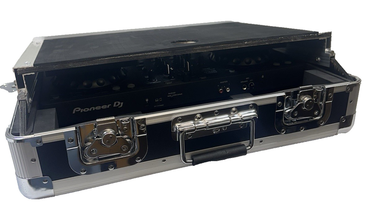 LASE Euro Style Case For Pioneer DDJ-FLX4 Controller with Glide for Laptop