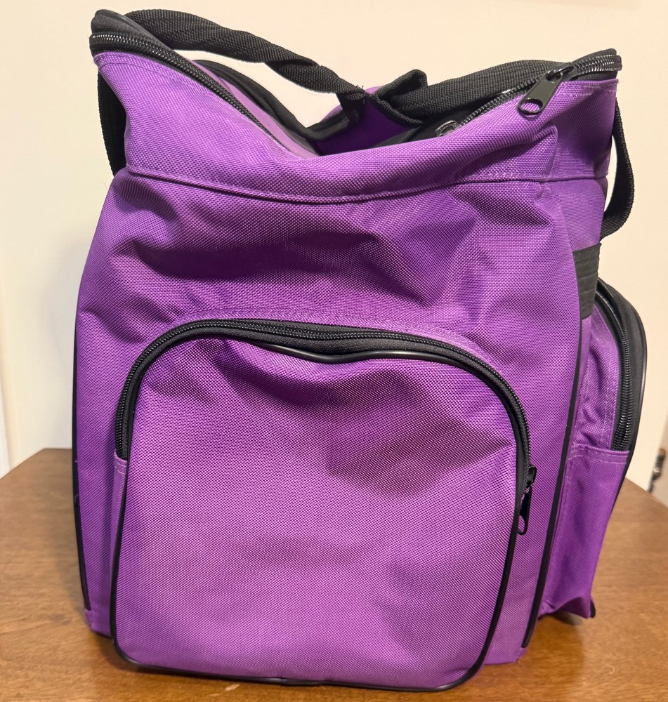 Tutto Fabric/Accessory Bag (Purple)