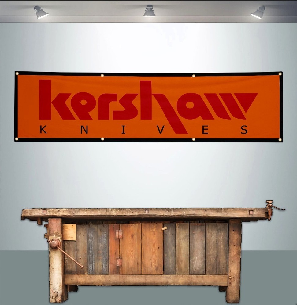 KERSHAW KNIVES 2' X 8' BANNER FLAG