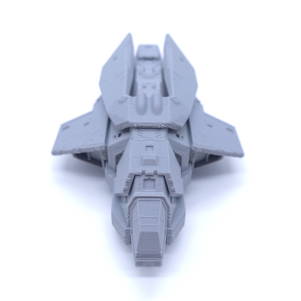 Diamondback - 1", 3", 6" or 12" Model - Custom Space Ship Sci-Fi Elite