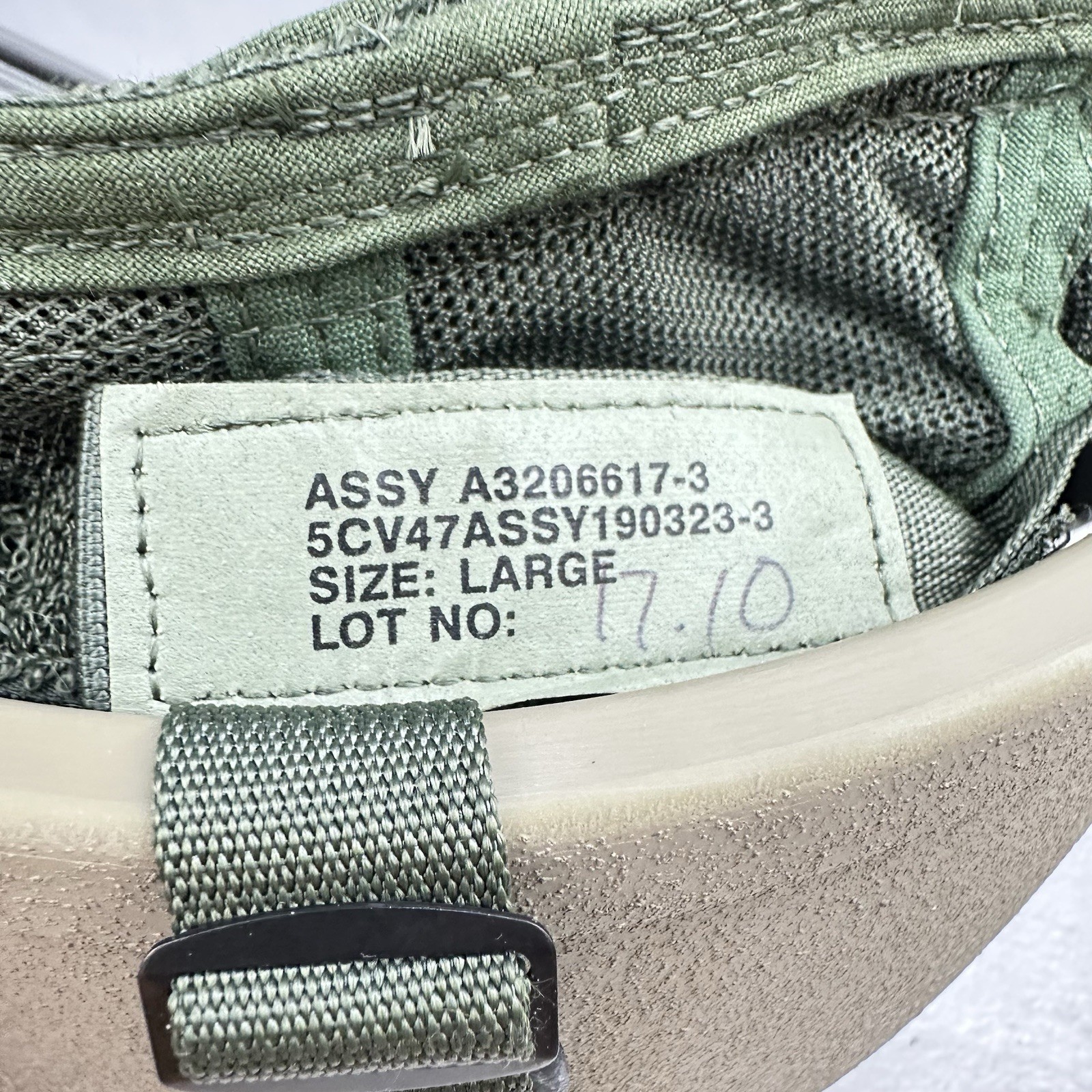 Large ArmorSource AS770 CVC Military Combat Vehicle Crewman Helmet W/ Comms Nice