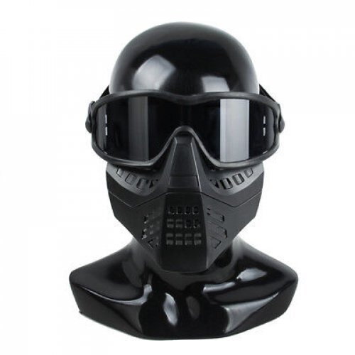 TMC Impact-rated Goggle with Removeable Mask (Black) TMC2895-BK