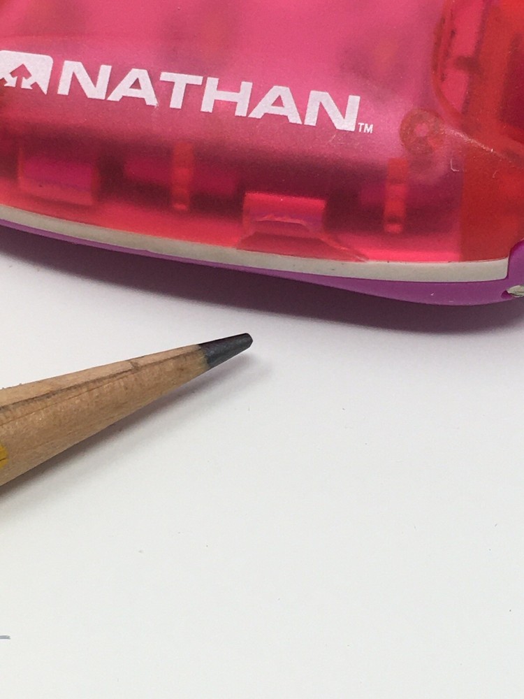 Nathan Strobe Light LED Safety Light Clip Strobelight PINK *READ*