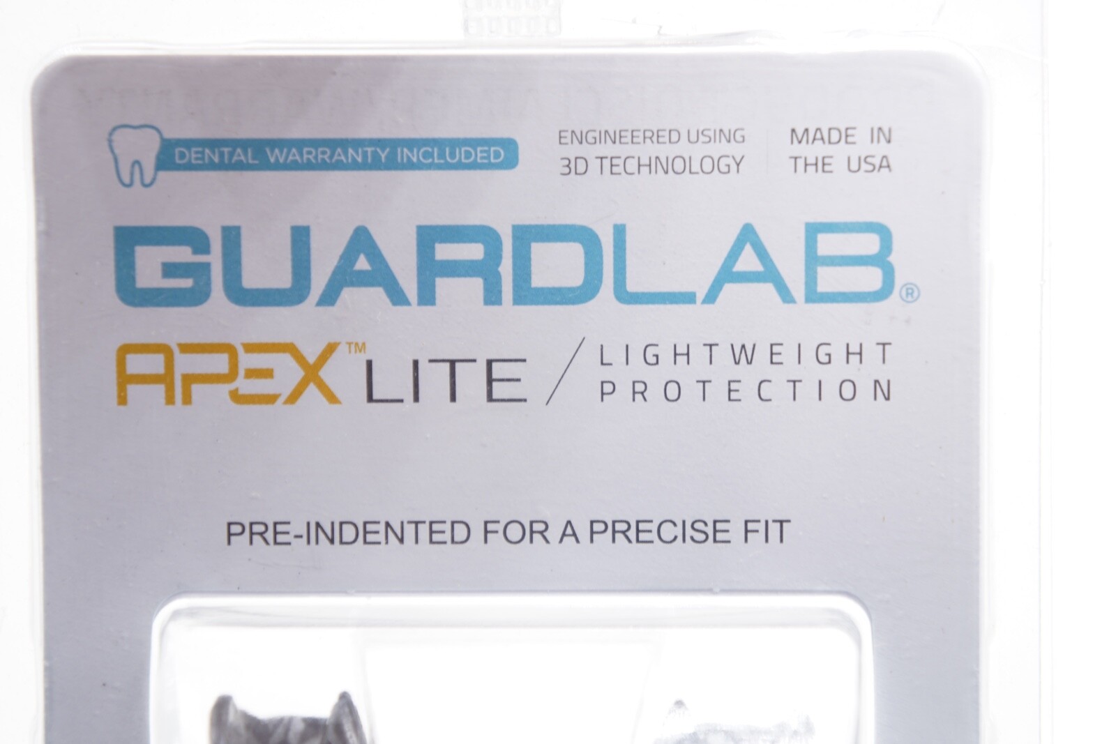 New Black Small Apex Lite Guardlab Mouthguard Ships FREE