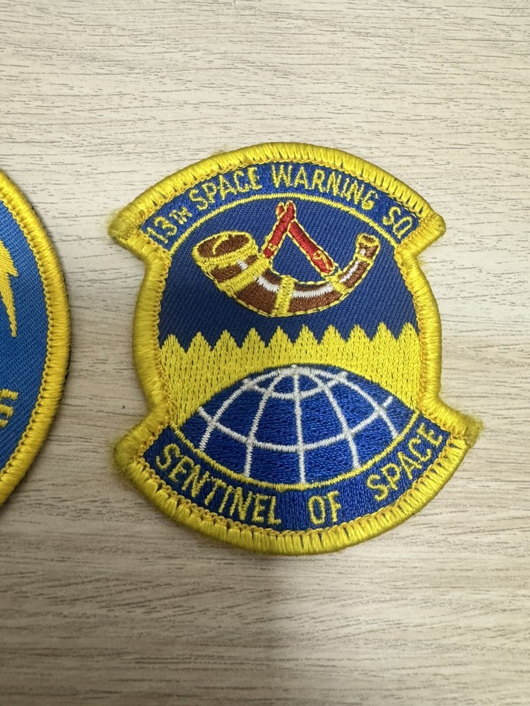2 - 13th Space Warning Squadron Hook & Latch Patches
