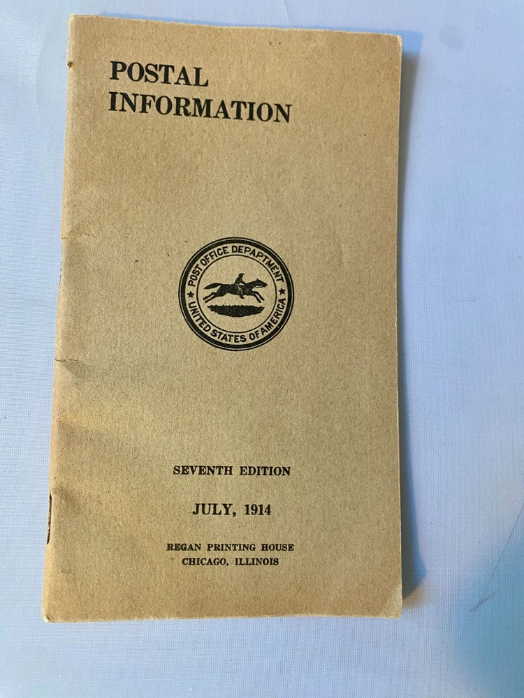 Postal Information July, 1914   7th Edition
