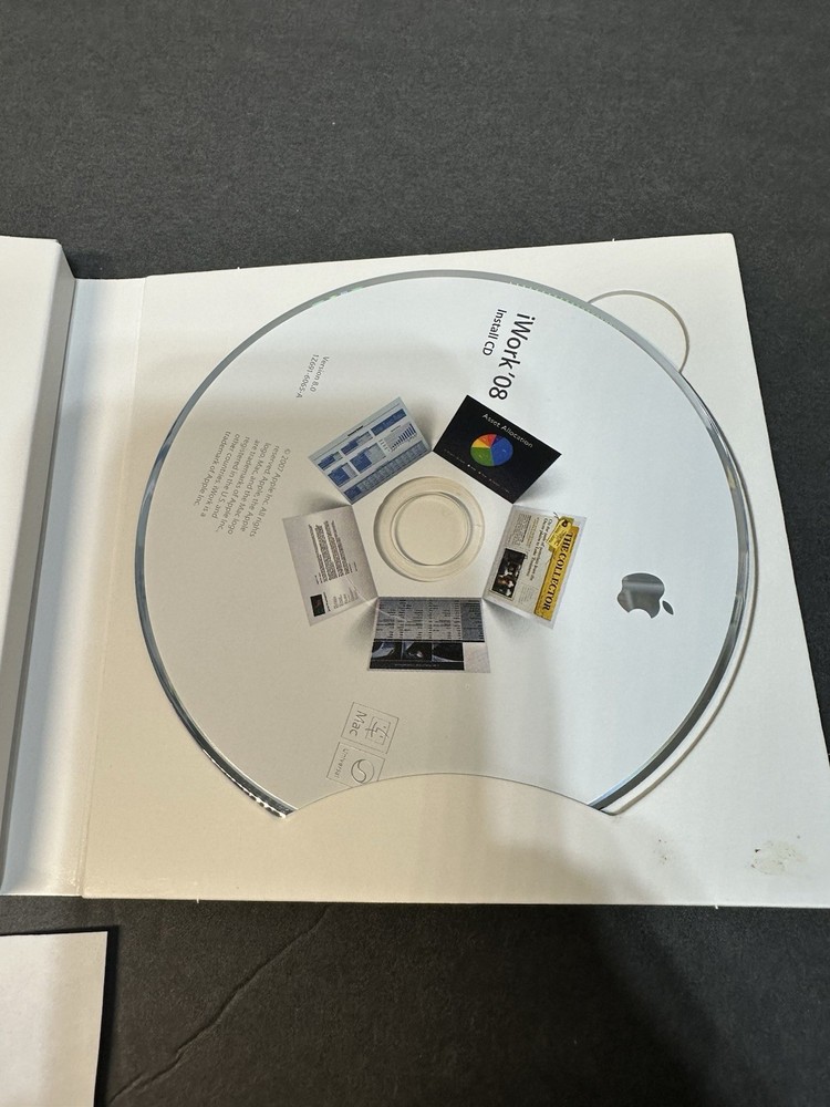 APPLE Mac iWork 08 Software New Free Ship