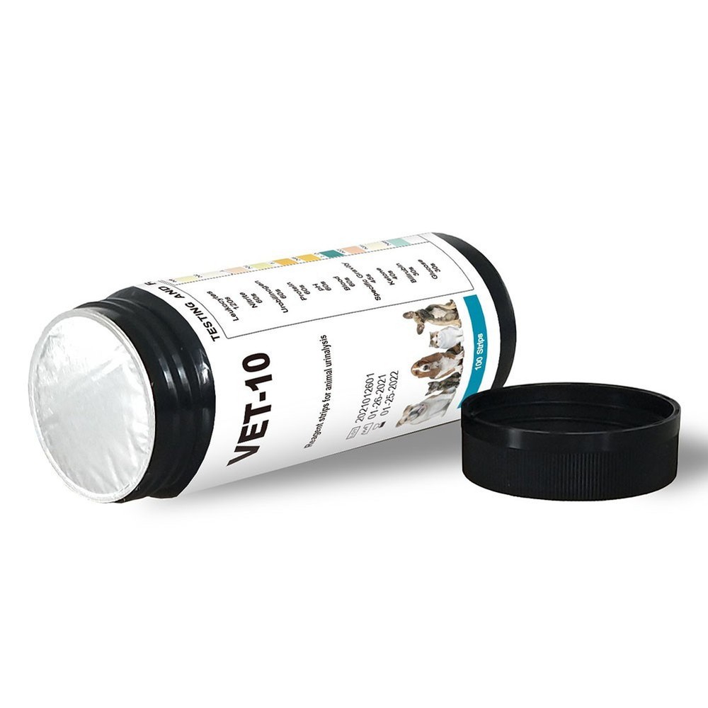 Dog Urine Test Strips 10 Parameters Non Invasive Home Testing Solution