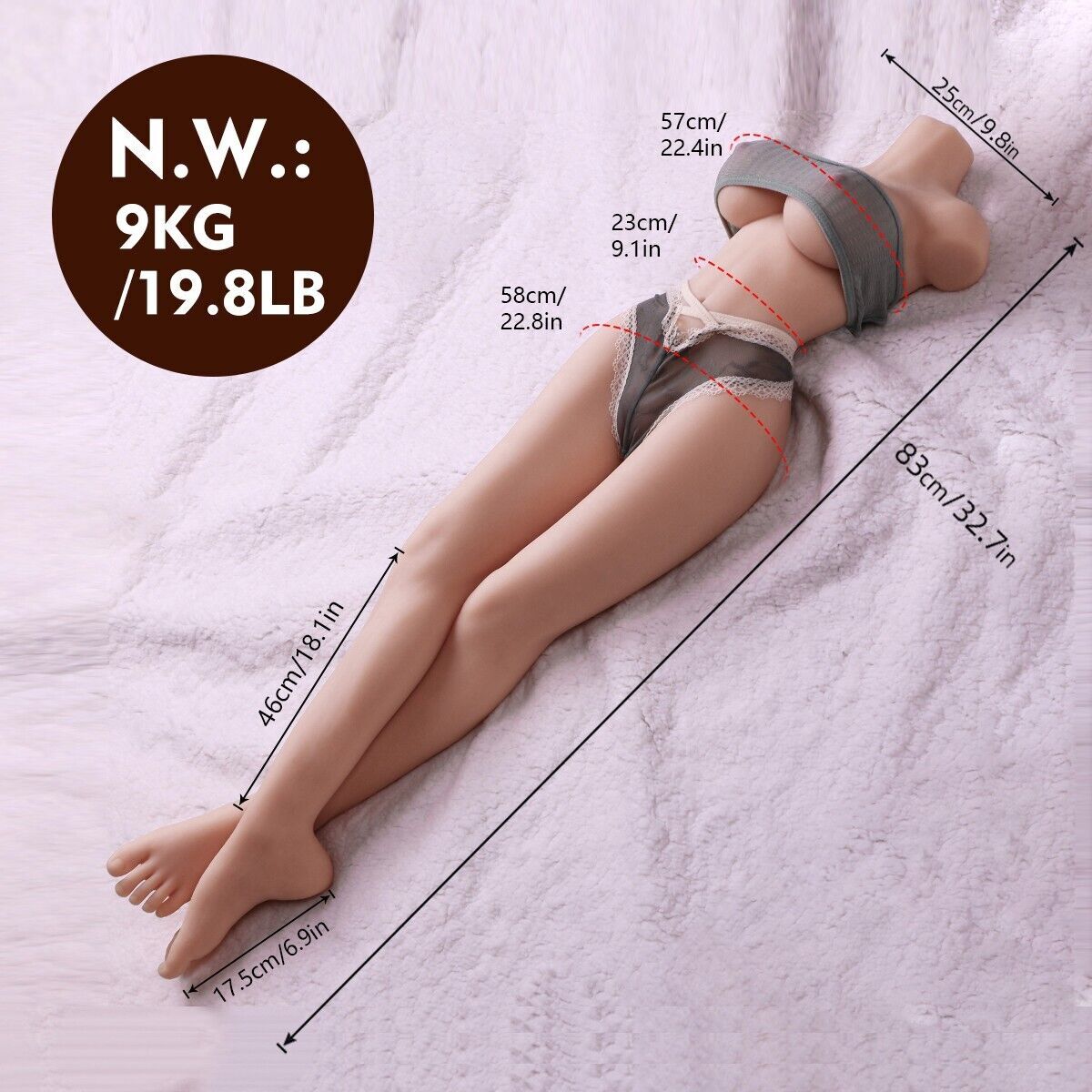 Life Size SexDoll Adult Huge D-oll Real Full Body Sex Toys for Men Silicone