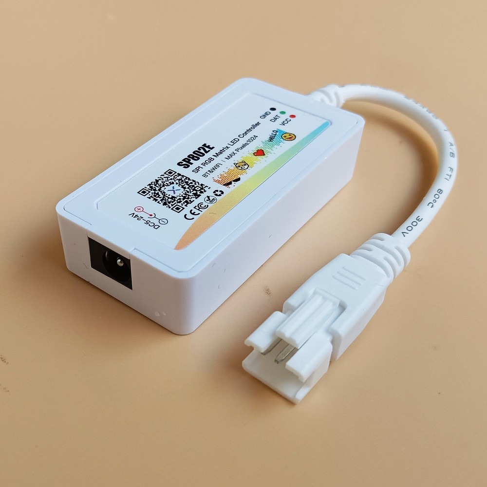 SP802E Controller Wifi Bluetooth App Addressable Display for 5V LED Panel Screen