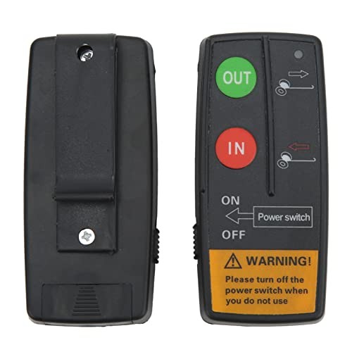 Electric Winch Controller, Winch Remote Control Kit 75ft Range 12V 24V High