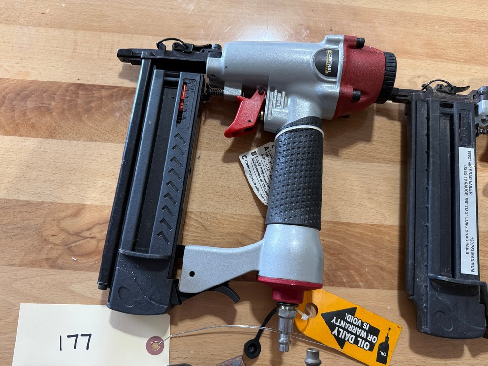 Jitterbug Sander / Stapler / Pneumatic Tool Lot (#177)