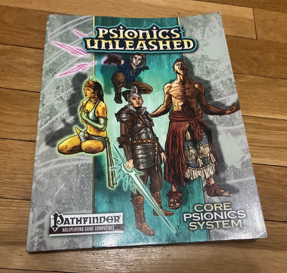 Pathfinder RPG: Psionics Unleashed D&D 3.5 D20