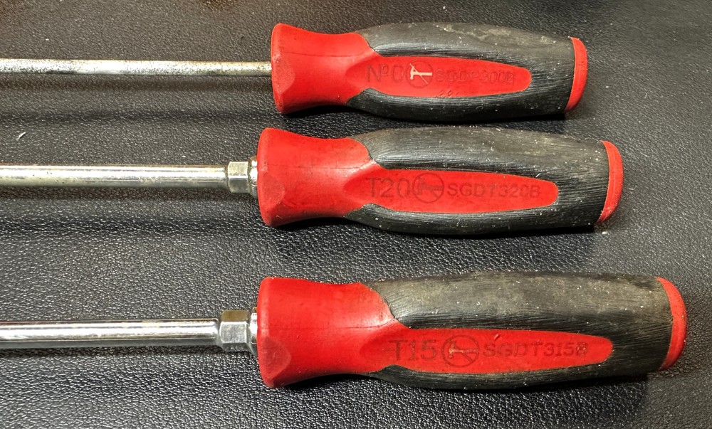 SNAP ON SGTX40B 4-Pc TORX® Instinct® Mini-Tip Screwdriver Set + Mini Philips