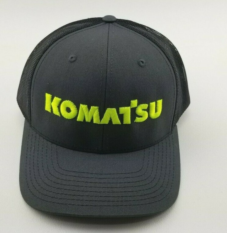 KOMATSU CONSTRUCTION MINING UTILITY HAT CAP ADJUSTABLE RICHARDSON 112